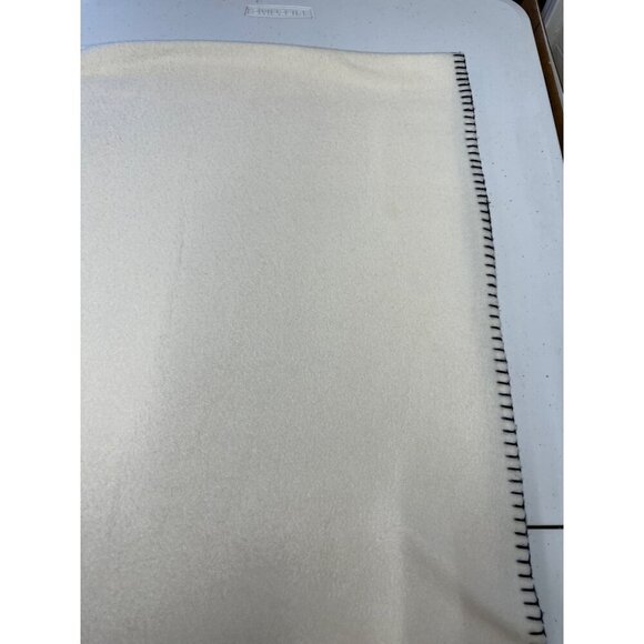 VTG Lauren Ralph Lauren Flag Fleece Throw Blanket 50x70 Embroidered - Picture 3 of 8